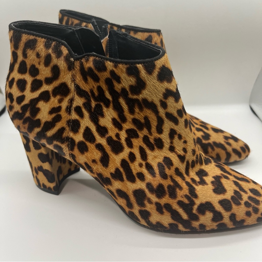 Aerosoles x Martha Stewart Leopard Print Ankle Boots